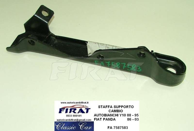 STAFFA SUPPORTO CAMBIO FIAT PANDA Y10 7587583